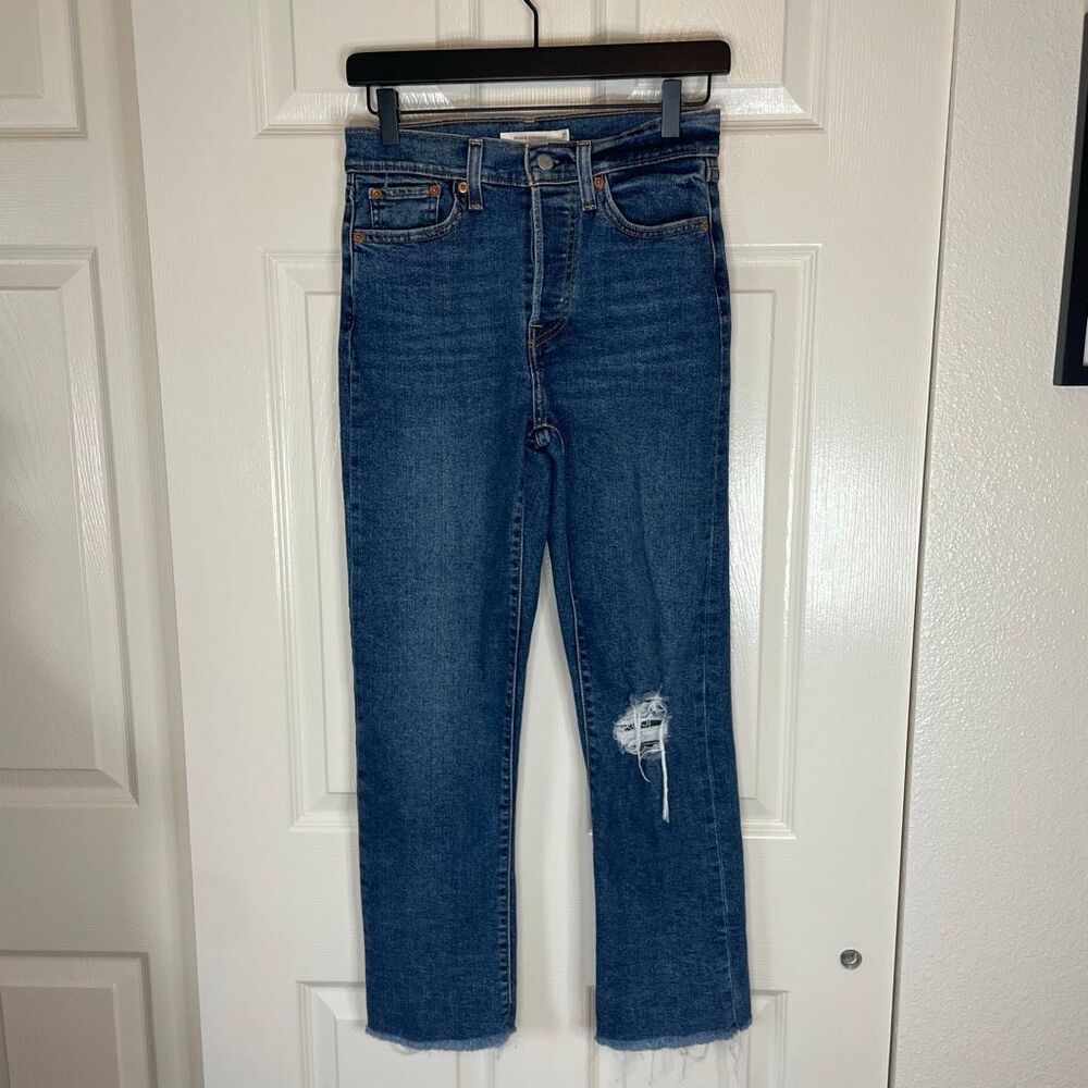 Levi’s Wedgie Straight Jeans Size 27 - Picture 10 of 10